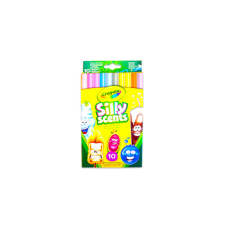 Crayola Silly Scents Vékony illatos filctoll készlet - Vegyes színek (10 db) filctoll, marker