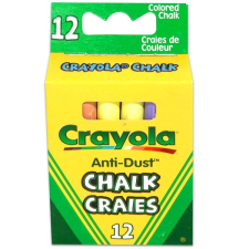 Crayola : Színes táblakréták - 12 db-os kreatív és készségfejlesztő