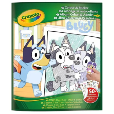 Crayola : Színező és matricázó füzet - Bluey kreatív és készségfejlesztő