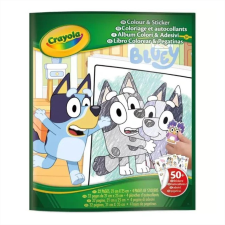 Crayola színező és matricázó füzet - Bluey kreatív és készségfejlesztő