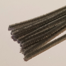 CreArt Zsenília drót 30 cm, 10 db/csomag szürke dekorációs kellék