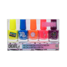 Create It! Canenco Create It! Körömlakk 5db-os szett, neon színek szépségszalon