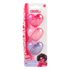Create It! Canenco Create it! Szív alakú ajakbalzsam, 3 db-os kreatív és készségfejlesztő