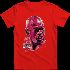 Createyou 23 JORDAN - Férfi - Piros - 3XL