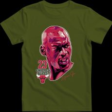 Createyou 23 JORDAN - Férfi - Sötétzöld - 2XL