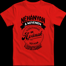 Createyou A legfontosabbak apának hívnak - Férfi - Piros - L