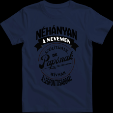 Createyou A legfontosabbak papónak hívnak - Férfi - Sötétkék - S