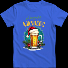 Createyou A legjobb ajándék! - Férfi - Királykék - 3XL