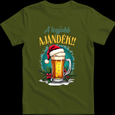 Createyou A legjobb ajándék! - Férfi - Sötétzöld - S