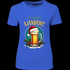 Createyou A legjobb ajándék! - Női - Királykék - 2XL női póló