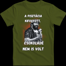 Createyou A pisztácia kifogyott, csokoládé nem is volt - Férfi , Sötétzöld , XL