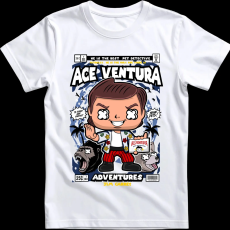 Createyou Ace Ventura - Férfi - Fehér - M