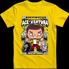 Createyou Ace Ventura - Férfi - Sárga - M férfi póló