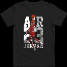 Createyou AIR JORDAN - Gyermek - Fekete - L