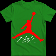 Createyou Air Jordan logo - Gyermek - Zöld - XL