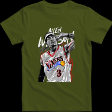Createyou Allen Iverson.. - Férfi - Sötétzöld - S