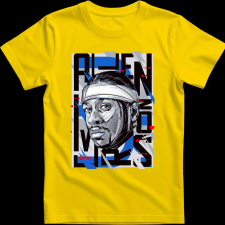 Createyou Allen Iverson - Gyermek - Sárga - S gyerek póló