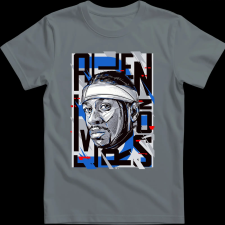 Createyou Allen Iverson - Gyermek - Szürke - L gyerek póló