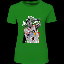 Createyou Allen Iverson.. - Női - Zöld - M női póló