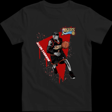 Createyou Allen Iverson Sixers - Férfi - Fekete - 3XL