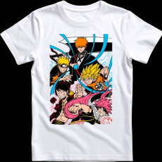 Createyou Anime legendák - Férfi - Fehér - L