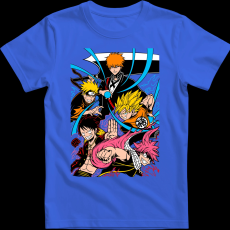 Createyou Anime legendák - Férfi - Királykék - S