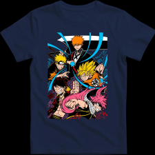 Createyou Anime legendák - Férfi - Sötétkék - S férfi póló