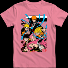 Createyou Anime legendák - Gyermek - Pink - XL gyerek póló