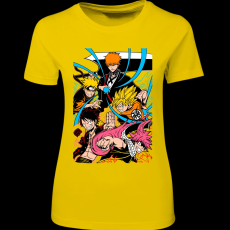 Createyou Anime legendák - Női - Sárga - 2XL