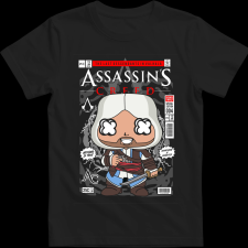 Createyou Assasin Creed - Férfi - Fekete - XL férfi póló
