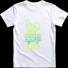 Createyou Baba nyuszi - Gyermek , Fehér , XL gyerek póló