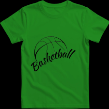Createyou Basketball - Gyermek , Zöld , L gyerek póló