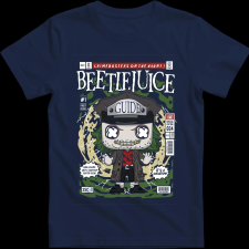 Createyou Beetlejuice - Férfi - Sötétkék - 3XL férfi póló