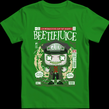Createyou Beetlejuice - Férfi - Zöld - 3XL férfi póló