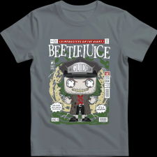 Createyou Beetlejuice - Gyermek - Szürke - M gyerek póló