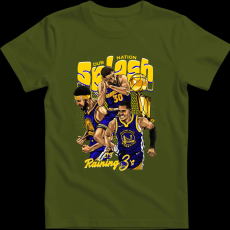Createyou Best of Golden State.. - Férfi - Sötétzöld - S