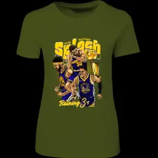Createyou Best of Golden State.. - Női - Sötétzöld - L női póló