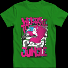 Createyou Betondzsungel - Férfi - Zöld - L férfi póló