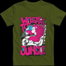 Createyou Betondzsungel - Gyermek - Sötétzöld - S