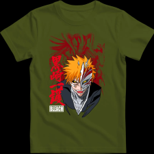 Createyou Bleach Vanguard - Férfi - Sötétzöld - XL férfi póló