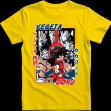 Createyou Bleach Zaraki Bankai - Férfi - Sárga - 2XL férfi póló