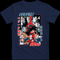 Createyou Bleach Zaraki Bankai - Férfi - Sötétkék - L