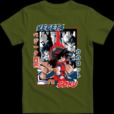 Createyou Bleach Zaraki Bankai - Férfi - Sötétzöld - M