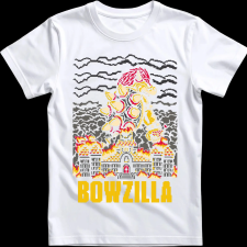 Createyou Bowzilla - Férfi - Fehér - M férfi póló