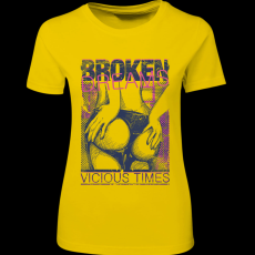 Createyou Broken Dreams - Női - Sárga - S