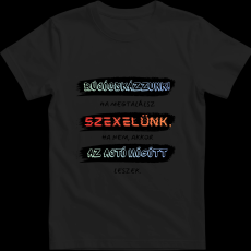 Createyou Bújócskázzunk...ajtó mögött lesz - Férfi - Fekete - 3XL