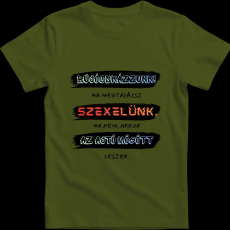 Createyou Bújócskázzunk...ajtó mögött lesz - Férfi - Sötétzöld - L