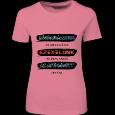 Createyou Bújócskázzunk...ajtó mögött lesz - Női - Pink - XL női póló