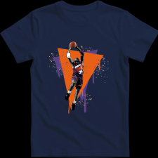 Createyou Charles Barkley dunk - Férfi - Sötétkék - 2XL férfi póló