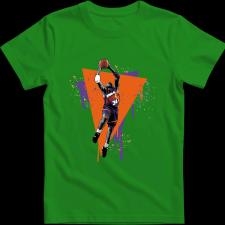 Createyou Charles Barkley dunk - Férfi - Zöld - L férfi póló